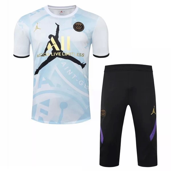 Entrenamiento Paris Saint Germain Conjunto Completo 2020-2021 Blanco Negro